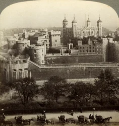 Tower of London, koniec XIX wieku.