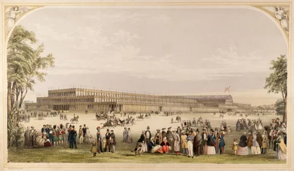 Wielka Wystawa, Crystal Palace, Hyde Park, Londyn, 1851