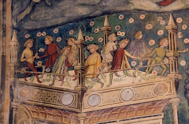 Św. Marii w kościele fortepianowym, Loreto Aprutino, Abruzzo, Włochy,