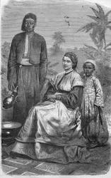 Alexandrine Petronella Francina Tinne (1839-1869). Holenderska podróżniczka, zamordowana w Afryce Środkowej przez Tuaregów.