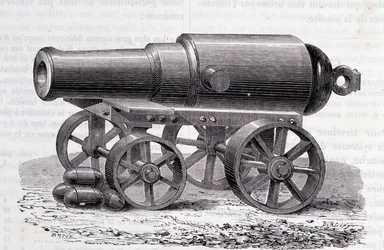 Karabin Blakely - The Blakely Canon na London Expo (1862)