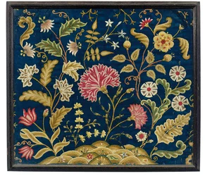 Haftowany obraz Jerzego II, ok. 1740