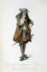 Alceste w „”Mizantrop”” Moliera