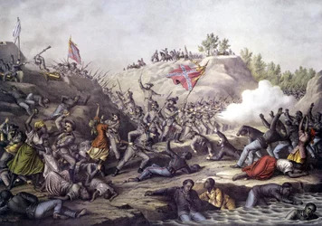 Wojna secesyjna (1861 - 1865): Bitwa pod Fort Pillow, Tennessee, 12 kwietnia