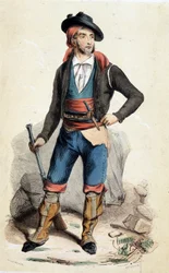 Andaluzyjski przemytnik (kostium)