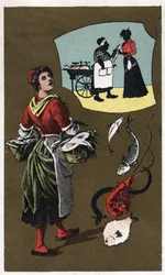 Anonimowa chromolitografia, koniec XIX wieku.