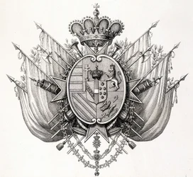 Ramiona Toskanii, początek XIX wieku. Leopold z Toskanii.