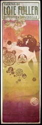 Art Nouveau: plakat do wystawy powszechnej „Theatre de Loie Fuller”. Loie Fuller (1862-1928) był amerykańskim tancerzem. Paryż, Sztuka Dekoracyjna