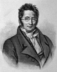 Augustus Pyramus (Pyramus) autorstwa Candolle (1778 - 1841), botanik
