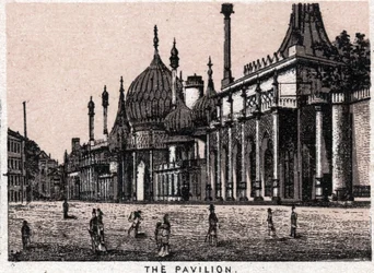 Brighton, Anglia: widok na pawilon. w „” Świat ilustruje 168 odsłon”” Niedatowany (koniec XIX wieku)