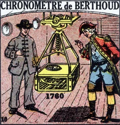 Chronometr Ferdinanda Berthouda (1727-1807), szwajcarskiego zegarmistrza