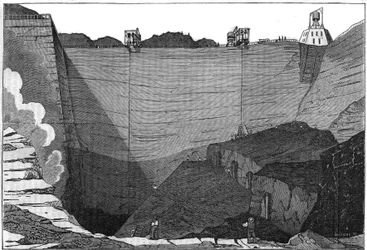 Przemysł węglowy: widok na kopalnie węgla komentarz w aliantów. W „”Malowniczym sklepie”” 1835