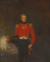 Pułkownik Sir Richard Llewellyn, 28 Pułk Piechoty, 1835 ok