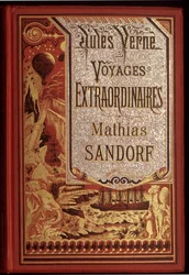 Okładka książki Mathias Sandorf, powieść Juliusza Verne