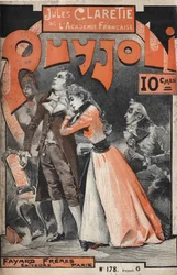Okładka powieści „Puyjoli” (1890) Julesa CLARETIE (1840-1913).