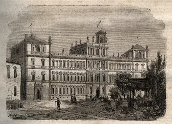 Pałac Książęcy w Modenie w XIX wieku - Pałac Książęcy 1634 - Pałac Książęcy w Modenie