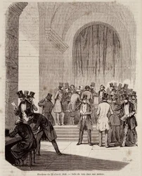 Wybory 23 kwietnia 1848 r.: sala głosowania w sekcji - w „Współczesnej historii popularnej”