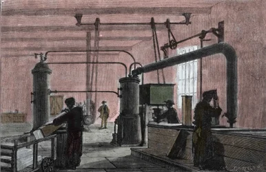 Fabryka do produkcji lodu z systemem Ferdinanda Carre