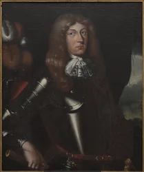 Ferdinand Kettler, duc de la Courlande Semigalie - Portret Ferdynanda Kettlera (1655-1730), księcia Kurlandii i Semigalii, Anonim. Olej na płótnie. Wymiar : 90x75 cm. Muzeum Narodowe w Sztokholmie
