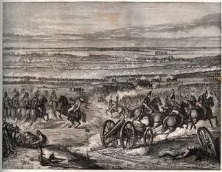 Pierwsza koalicja: Bitwa pod La Favourite (Włochy), styczeń 1797, między wojskami francuskimi Napoleona i armią austriacką podczas pierwszej kampanii włoskiej (1796-1797) - Bitwa pod La Favourite, Włochy, 25 Nivose, rok 5 (styczeń 1797). Zaręczyny