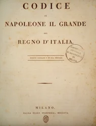 Frontyspis Kodeksu Napoleona. w 1806