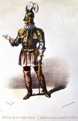 Generał Gwardii Szwajcarskiej, ok. 1860