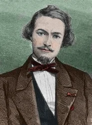 Henri Duveyrier (1840-1892), francuski odkrywca - portret orientalisty Henri Duveyriera, francuskiego podróżnika i geografa