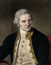James Cook 1728-1779 - rycina - XIX wiek