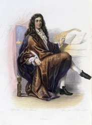 Jean Baptiste Lully (1632-1687) - w „Le Plutarque francais” ”, wyd. Mennechet