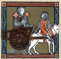 Legenda Arthurienne: Lancelot du lac dans la charrette. W „Historii literatury francuskiej” Hermanna Suchiera