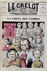 Louise Michel prowadząca strajk kobiet