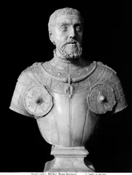 Marmurowe popiersie Karola V