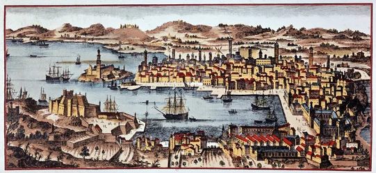 Marsylia w 1680 r. - B.N.