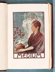 „Medium”: ilustracja do zbioru opowiadań Pía Baroji y Nessiego (1872-1956), hiszpańskiego pisarza należącego do Pokolenia 