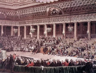 Posiedzenie Zgromadzenia Ustawodawczego w nocy 4 sierpnia 1789 r. o zniesienie przywilejów