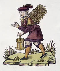 Kupiec zapomniany w 1735 w Paryżu