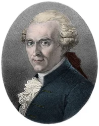 Michel-Jean Sedaine (1719-1797) Francuski dramaturg i librecista - grawerunek - Jean Michel Sedaine autor dramatu angielski 1719-1797)