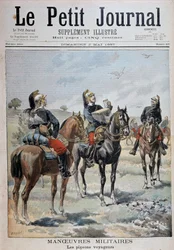 Manewry wojskowe: gołębie wędrowne – w „Le Petity Journal” z 02.05.1897 r.