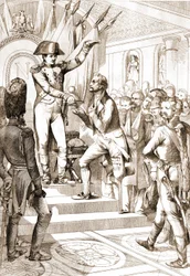 Napoleon rozdał rozkazy Legii Honorowej w 1804 roku.