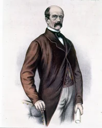 Otto, książę von Bismarck (1815 - 1898), niemiecki mąż stanu.