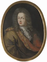 Philippe Christophe hrabia de Kœnigsmark, oficer kawalerii na dworze hanowerskim - Portret hrabiego Philippa Christopha von Koenigsmarcka (1665-1694), Anonim . Olej na płótnie, Ostatnia ćwierć XVII w. Format: 79x59 cm. Muzeum Narodowe w Sztokholmie