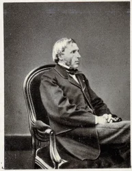 Fotograficzny portret Louisa-Josepha Gay-Lussaca (Louis Joseph Gay Lussac) w 1848 roku