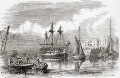 Plymouth, Anglia (grawerowanie)