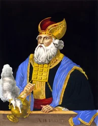 Portret Aarona, brata Mojżesza.