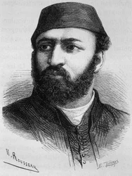Portret Abdula Aziza (Abd-ul-Aziz lub Abd Ul Aziz lub Abdulaziz lub Abdul-Aziz)