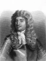 Portret Abrahama, markiza Duquesne (1610 - 1688), francuskiego marynarza - w „Histoire des Français” Lavallée, rycina, sd.