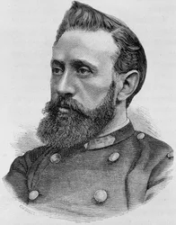 Portret Adolphe Alphonse Assi (1840 - 1886). Rycina z końca XIX wieku w „Histoire de France” H. Martina.