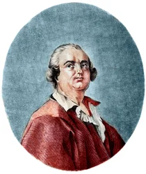 Portret Alessandra, hrabiego Cagliostro (Giuseppe Balsamo) (1743-1795) - Portret hrabiego Giuseppe Balsamo, zwanego Cagliostro (1743-1795), awanturnika i założyciela egipskiego obrządku masońskiego