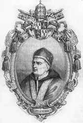 Portret Aleksandra VI (1431-1503).