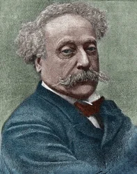 Portret Alexandre Dumas Jr. (1824-1895), francuskiego pisarza.